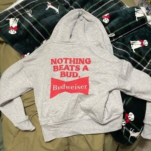 Budweiser’s cropped zip up